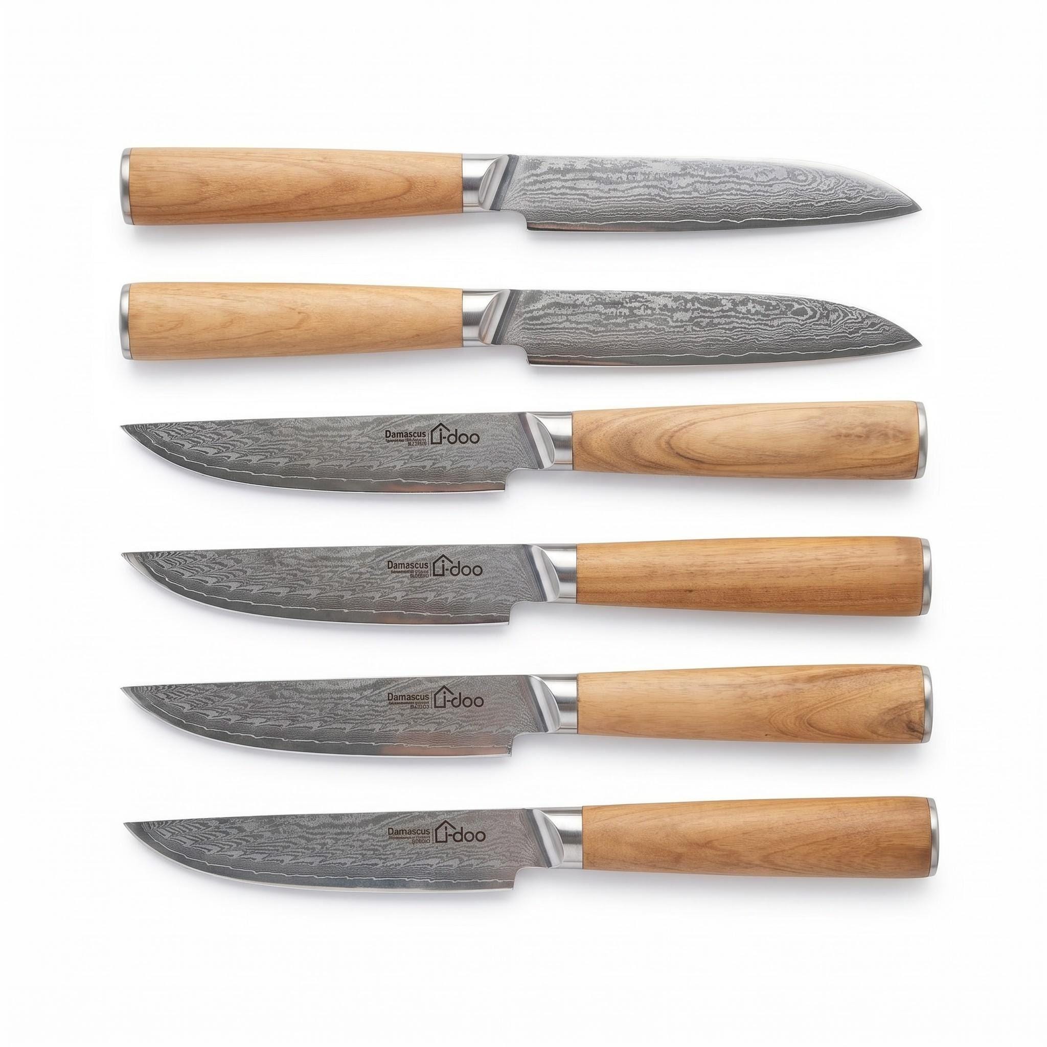 Fengqing steak knife blade detail