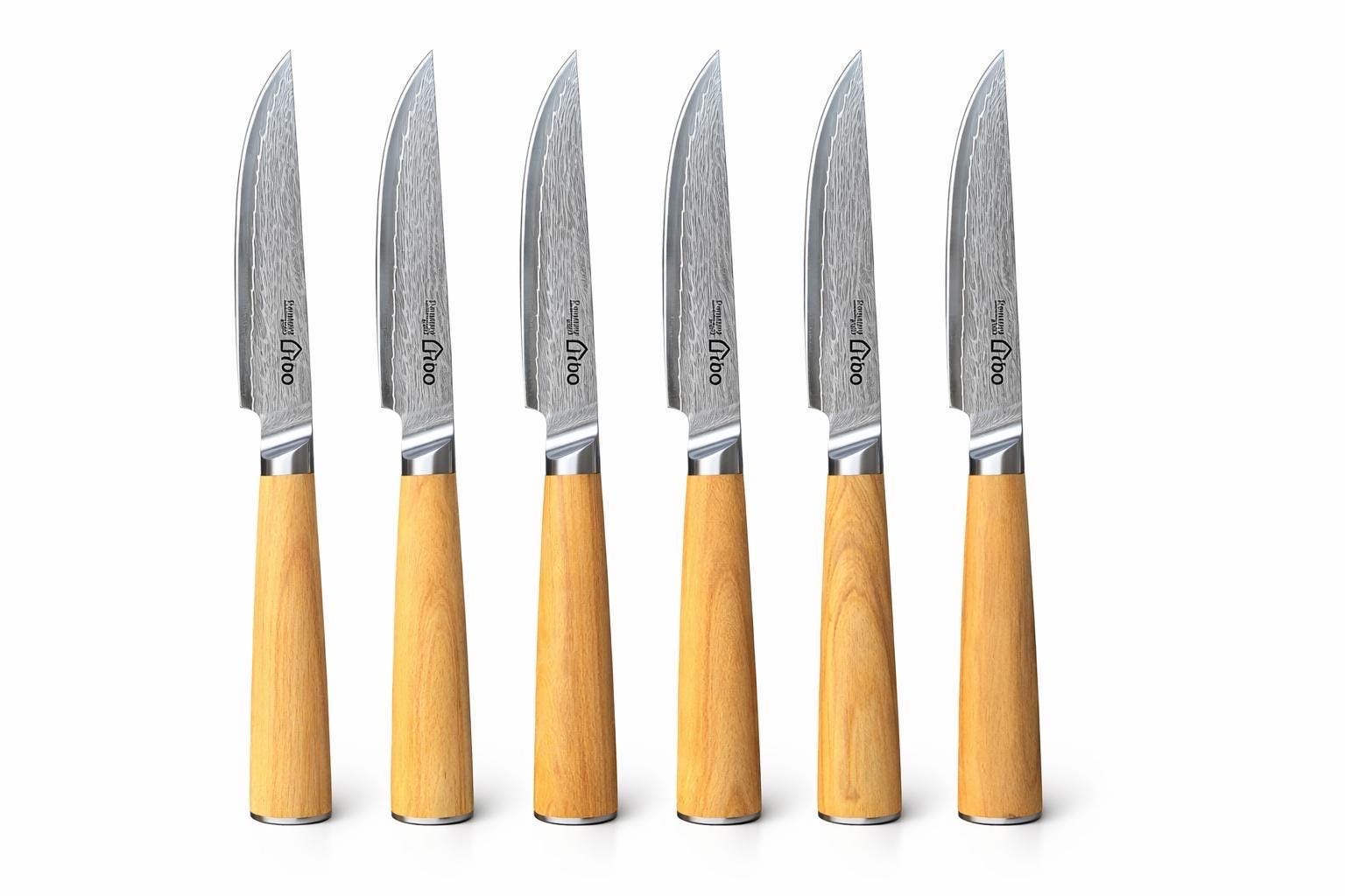 Fengqing steak knife set dining presentation
