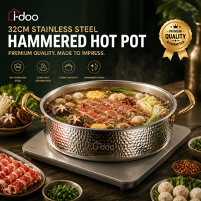 Classic Braising Pot - Hammer Finish