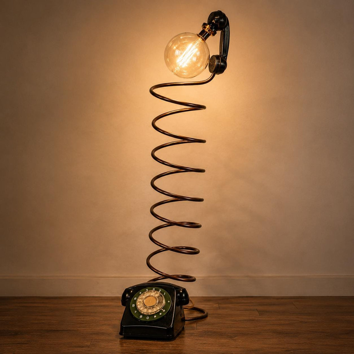 Custom Handmade Rotary Telephone image 1