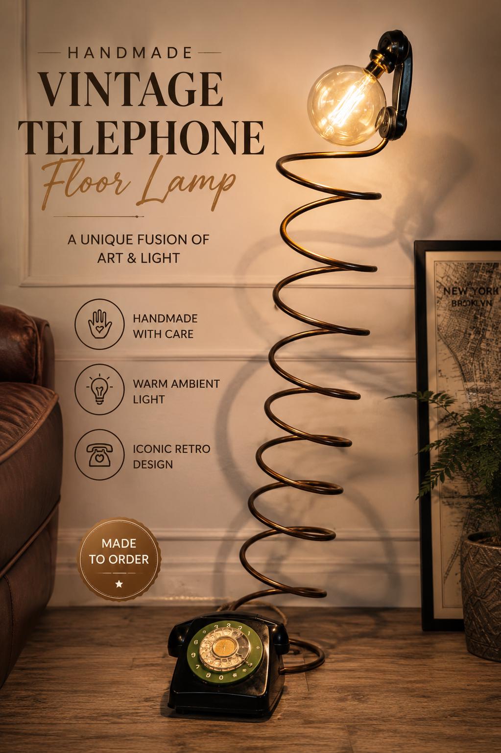 Custom Handmade Rotary Telephone image 3