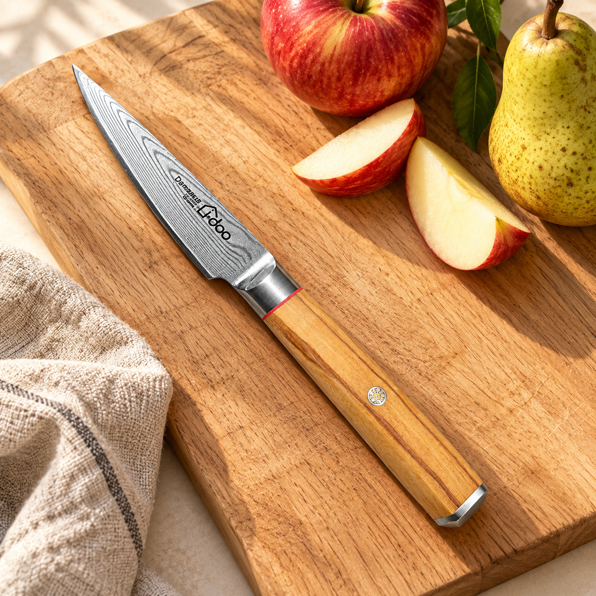 3.5-Inch Damascus Paring Knife with Gift Box — Cooking Gift for Mum | Bondi