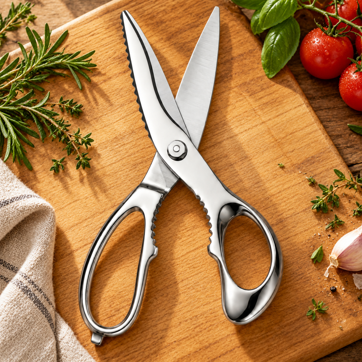 
Stainless Steel Kitchen Scissors