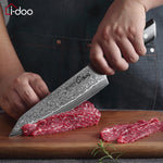 8" / 20cm Damascus Steel Kiritsuke Chefs  Knife - Commercial Series